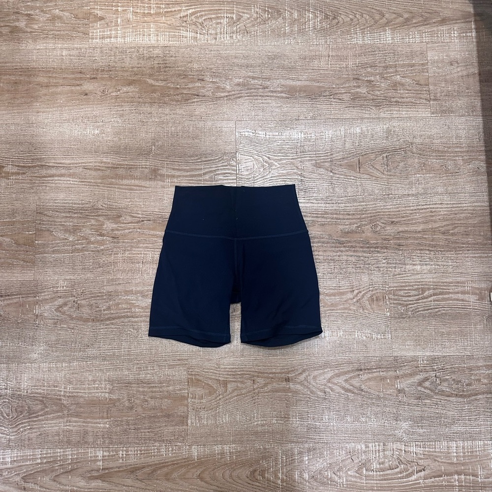 High-Waist True Navy Women's Align Shorts